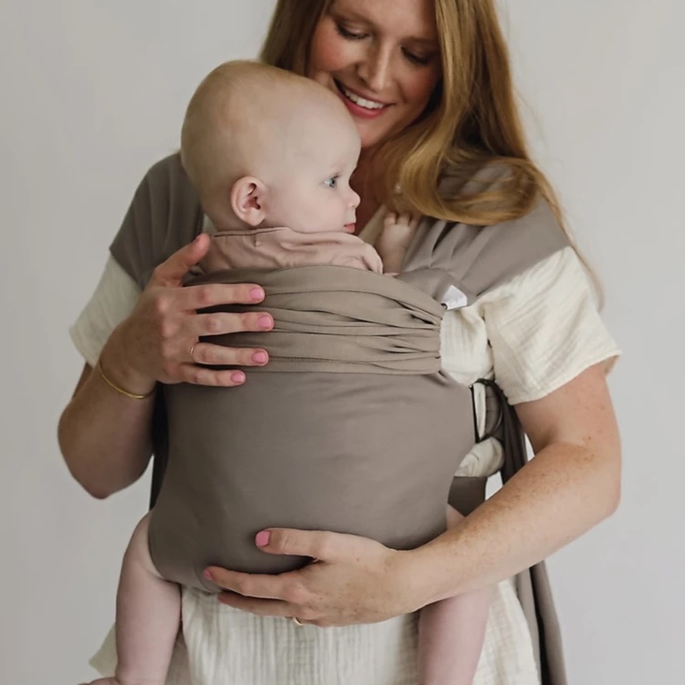 Lalabu Kerier, baby carrier , dusty pink